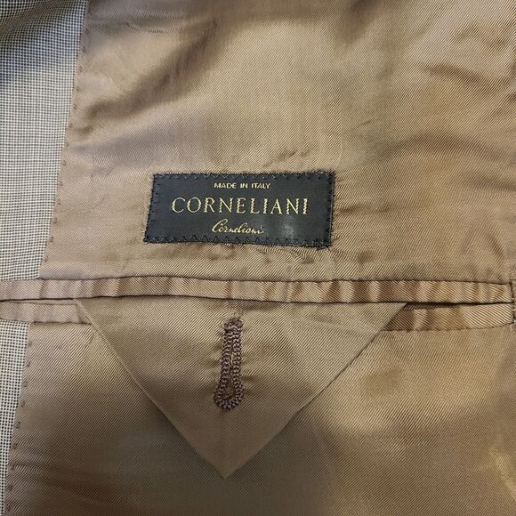 Corneliani Mens Luxury Virgin Wool Sport Casual Blazer Jacket Size IT 52 / US 42 - Picture 11 of 16